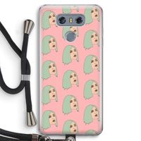 King Kylie: LG G6 Transparant Hoesje met koord