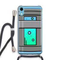 Chug Bottle: iPhone XR Transparant Hoesje met koord