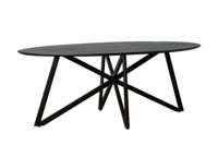 Oslo Black Acasia Web Leg 200cm-13386