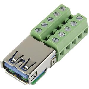 TRU COMPONENTS USB-AFT-2 Inbouwbus USB 3.0 Bus, inbouw horizontaal Inhoud: 1 stuk(s)