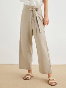 Linen Plain Pants