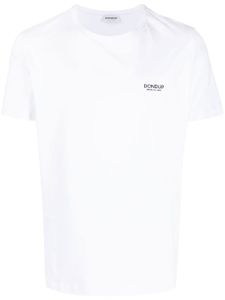 DONDUP t-shirt à logo poitrine imprimé - Blanc