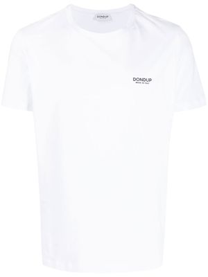 DONDUP t-shirt à logo poitrine imprimé - Blanc