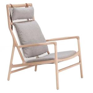 Gazzda Dedo lounge chair whitewash Main Line Flax Archway 02