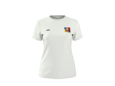 CRIVIT Dames sportshirt Lidl-Trek 2026 (Wit, M (40/42))
