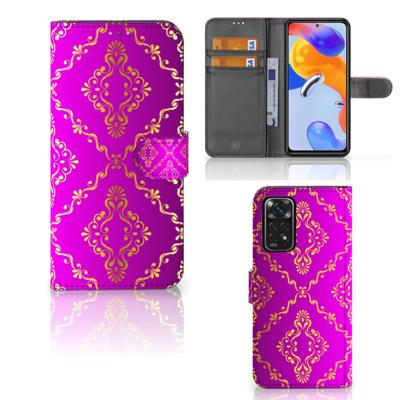 Wallet Case Xiaomi Redmi Note 11 Pro 5G/4G Barok Roze