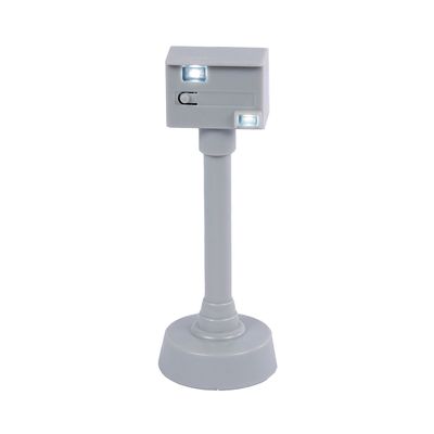 Kids Globe flitspaal met licht en geluid, 12cm
