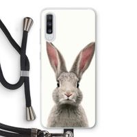 Daisy: Samsung Galaxy A70 Transparant Hoesje met koord