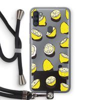 When Life Gives You Lemons...: Samsung Galaxy A11 Transparant Hoesje met koord