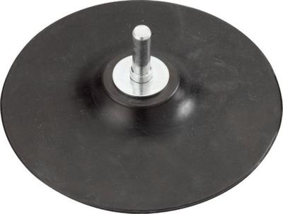 Steunschijf rubber 125 mm - Kwb