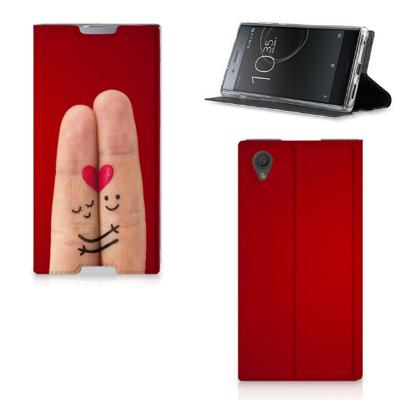 Sony Xperia L1 Hippe | Standcase | Liefde - Origineel Romantisch Cadeau
