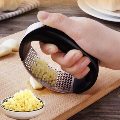 Roestvrijstaal knoflookpers handleiding knoflook gehakte knoflook tools