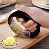 Roestvrijstaal knoflookpers handleiding knoflook gehakte knoflook tools