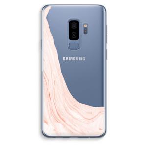 Peach bath: Samsung Galaxy S9 Plus Transparant Hoesje