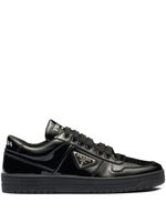 Prada baskets Downtown en cuir - Noir - thumbnail