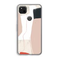 Lava: Google Pixel 4a Transparant Hoesje