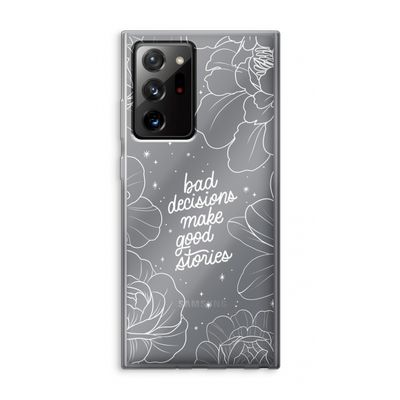 Good stories: Samsung Galaxy Note 20 Ultra / Note 20 Ultra 5G Transparant Hoesje