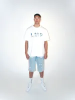 Le Monde Perdu Jacquart T-Shirt Heren Wit - Maat XL - Kleur: Wit | Soccerfanshop