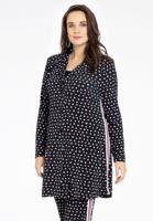 Yoek Blazer A-lijn SPRINKLE | Zwart | Maat 58/60