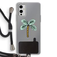 Palmboom: OnePlus 9 Transparant Hoesje met koord