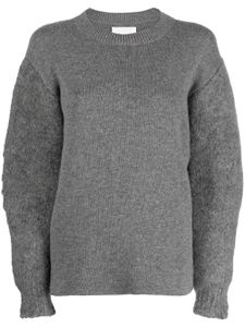 Jil Sander pull à col rond - Gris