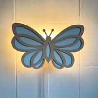 Wandlamp Vlinder | Verslingerd aan Hout