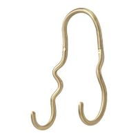 ferm LIVING Curvature Wandhaak Goud