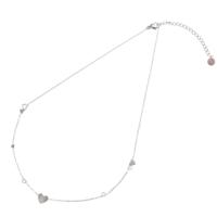 Go Dutch Label Ketting Harten Zilver