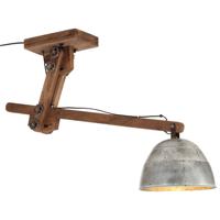 VidaXL Plafondlamp 25 w e27 105x30x65-108 cm vintage zilverkleurig