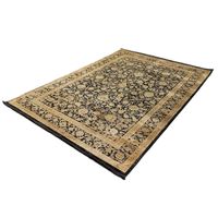 Laagpolig Vloerkleed Brooklyn Klasieke Stijl Goud-80 x 150 cm