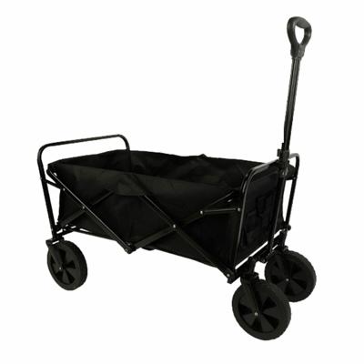 Marbueno Vouwbare Multiuse Kar 150 KG Zwart Tuin, Strand en Kamperen 86X50X59 cm