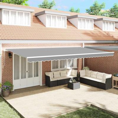 Markies Handmatig Wit 6 x 3 m Metaal