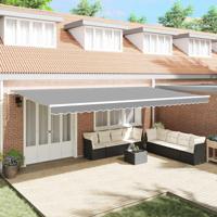 Markies Handmatig Wit 6 x 3 m Metaal