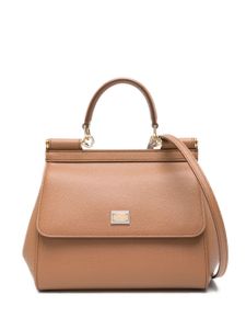 Dolce & Gabbana petit sac à main "Sicily" - Marron