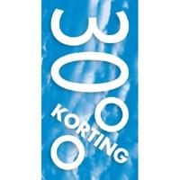 Raambiljet thema 30% KORTING afm 50x94cm