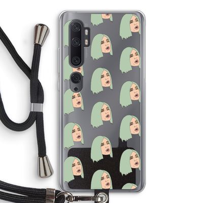 King Kylie: Xiaomi Mi Note 10 Pro Transparant Hoesje met koord