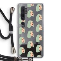 King Kylie: Xiaomi Mi Note 10 Pro Transparant Hoesje met koord