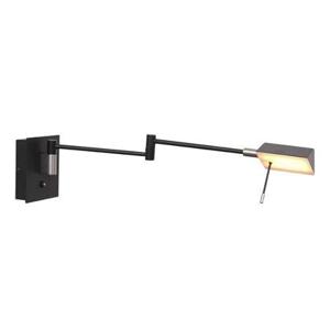 Steinhauer wandlamp Retina - zwart - metaal - 3402ZW