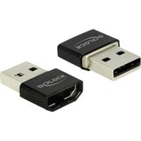 Delock Mobiele telefoon Adapter [1x HDMI-bus - 1x USB-A 2.0 stekker] Convertitore Adattatore da HDMI MHL a USB A - thumbnail