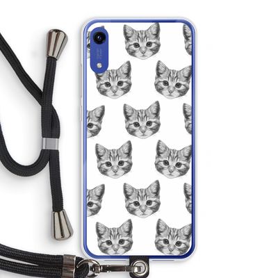 Kitten: Honor Play 8A Transparant Hoesje met koord