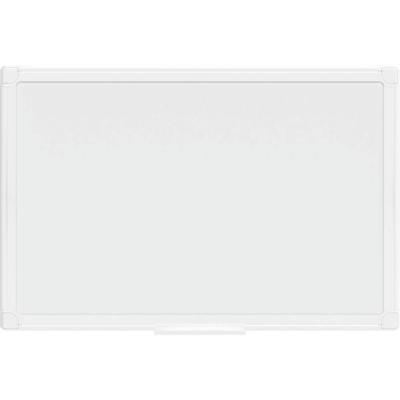 Maul Whiteboard MAULprimo (b x h) 45 cm x 30 cm Wit Kunststof coating Horizontaal- of verticaalformaat, Incl. opbergbakje