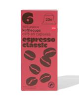 HEMA Koffiecups espresso classic - 20 stuks