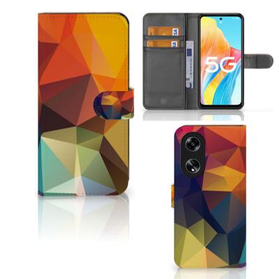 OPPO Reno8 T 5G | Book Case | Polygon Color