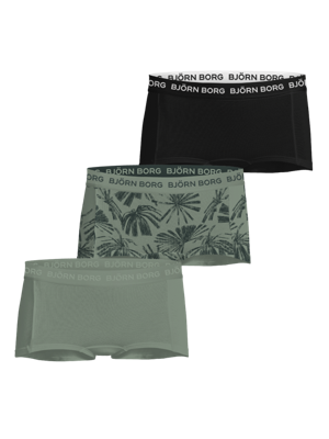 3-Pack meisjes boxershort - minishorts