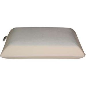 Polydaun hoofdkussen Traagfoam Coolgel - 60x40x14 cm - Leen Bakker