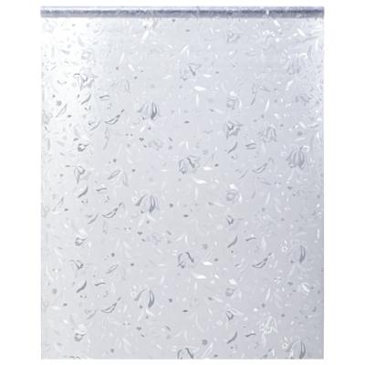 VidaXL Raamfolie bloemenpatroon mat 90x500 cm pvc