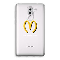 I'm lovin' you: Honor 6X Transparant Hoesje