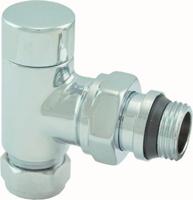 Riko luxe regeltee 1/2&apos;&apos;x15 (M22) knel haaks chroom