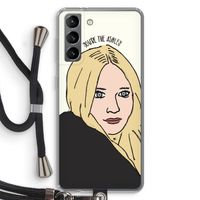 Ashley: Samsung Galaxy S21 Transparant Hoesje met koord