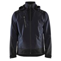 Blåkläder 4749 Softshell jack - blauw/zwart maat 2XL